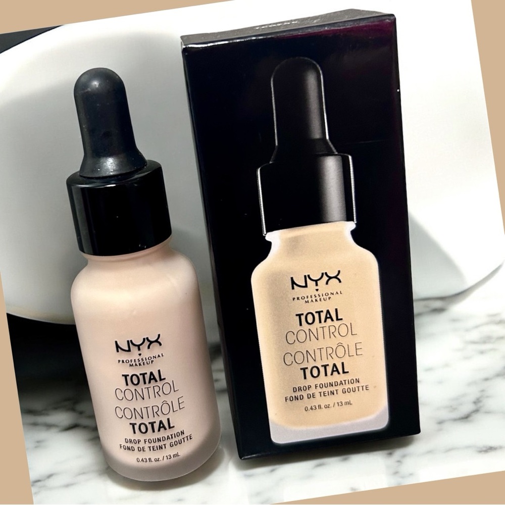 NYX PROFESSIONAL MAKEUP Total Control Pro Drop Foundation Skin-True Buildable